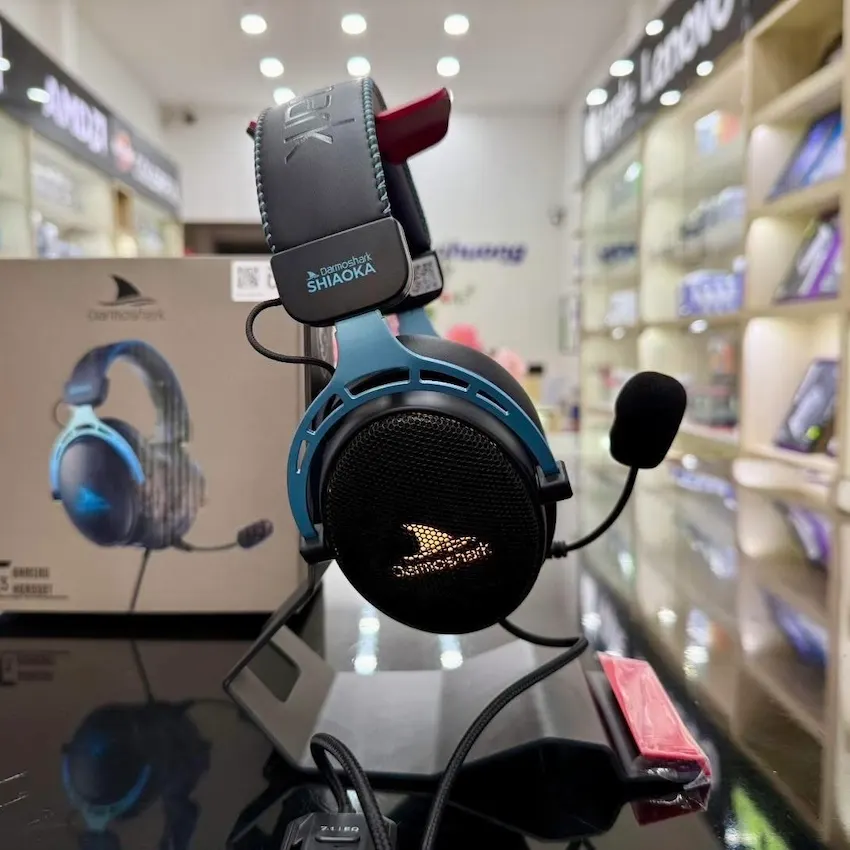 Tai nghe Gaming Darmoshark T3 ENC (Mic Enc Chống Ồn, Âm thanh giả lập 7.1, LED RGB)