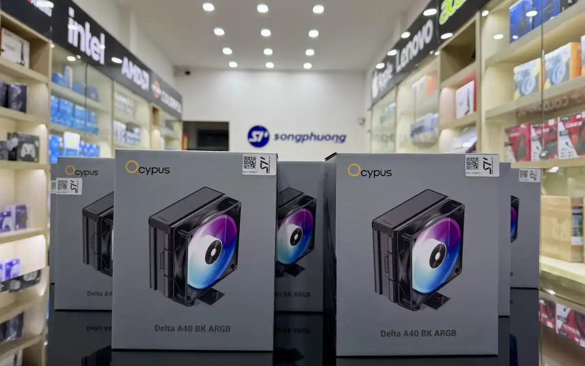 Tản nhiệt khí Ocypus Delta A40 BK ARGB - songphuong.vn Tản nhiệt khí Ocypus Delta A40 BK ARGB - songphuong.vn