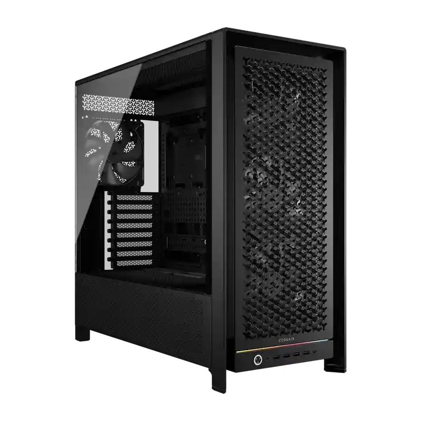 Case Corsair FRAME 5000D RS Black (Mid-Tower, Kính cường lực, USB Type C, 4 FAN, Đen, CC-9011307-WW)