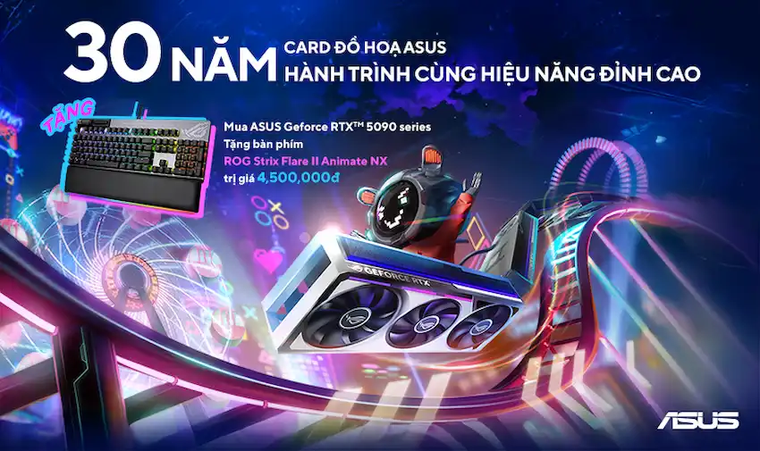 Chương trình khuyến mãi Card đồ họa Asus