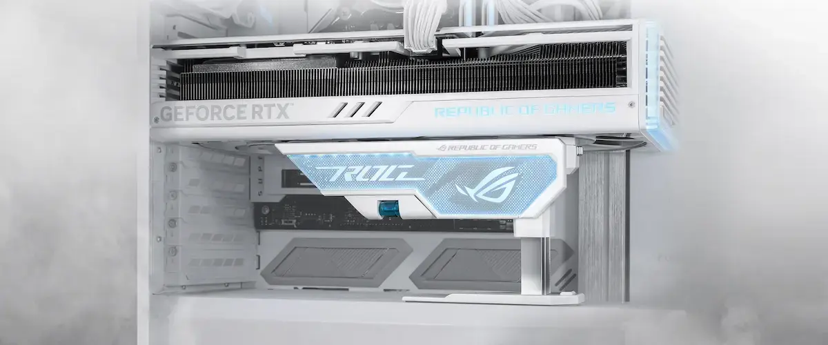 Giá Đỡ VGA ASUS ROG Herculx XH01 RGB White