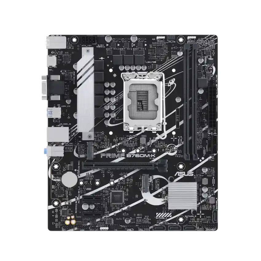 Mainboard Asus Prime B760M-K DDR5 (mATX, Lan 2.5Gb, LGA 1700)