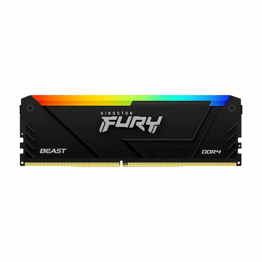Ram Kingston Fury Beast RGB 32GB 3200Mhz DDR4 CL16 DIMM – KF432C16BBA/32