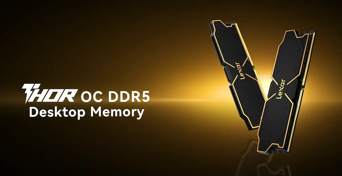 Ram Lexar Thor OC Gaming 32GB DDR5 6000MHz