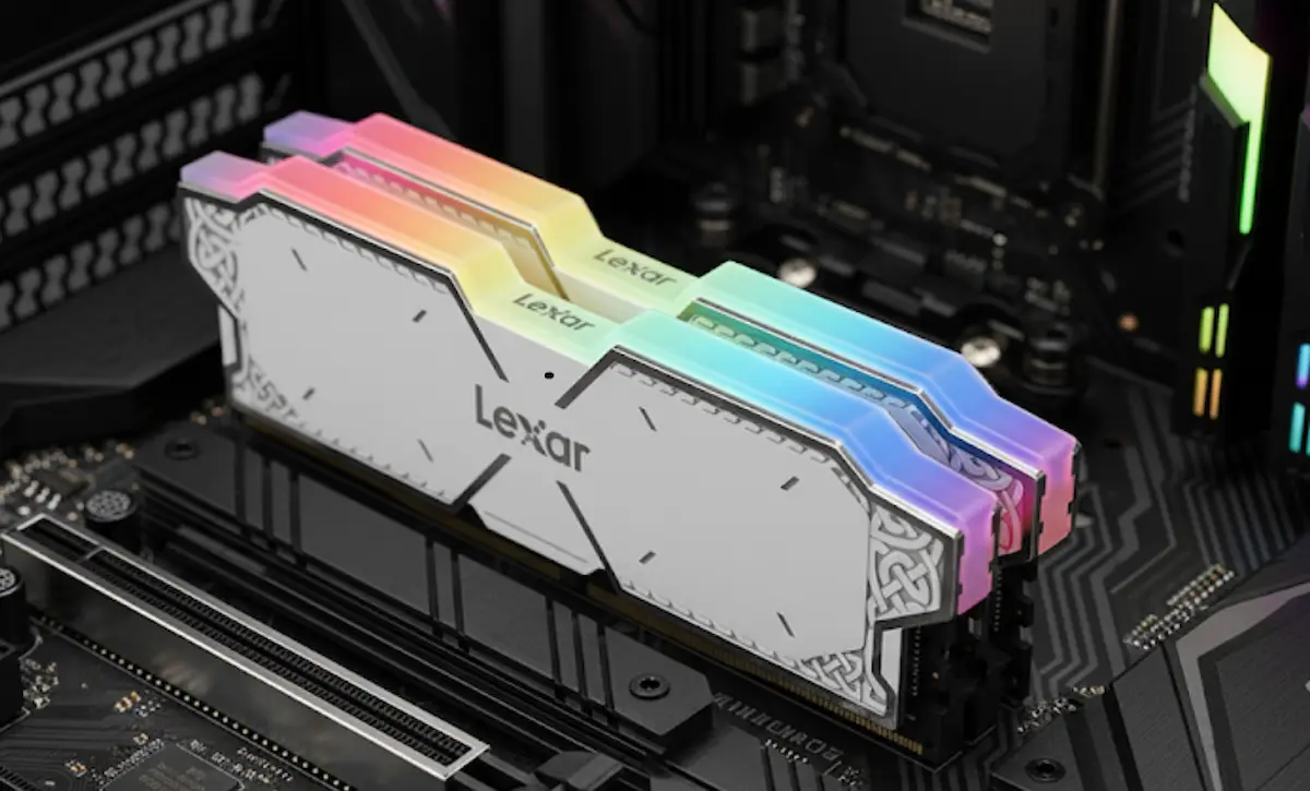 Ram Lexar Thor RGB 32GB DDR5 6000Mhz White