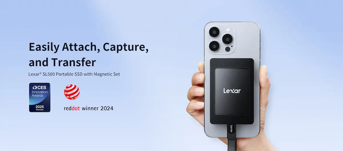 Ổ cứng di động SSD Lexar SL500 Magsafe 2TB Ổ cứng di động SSD Lexar SL500 Magsafe 2TB