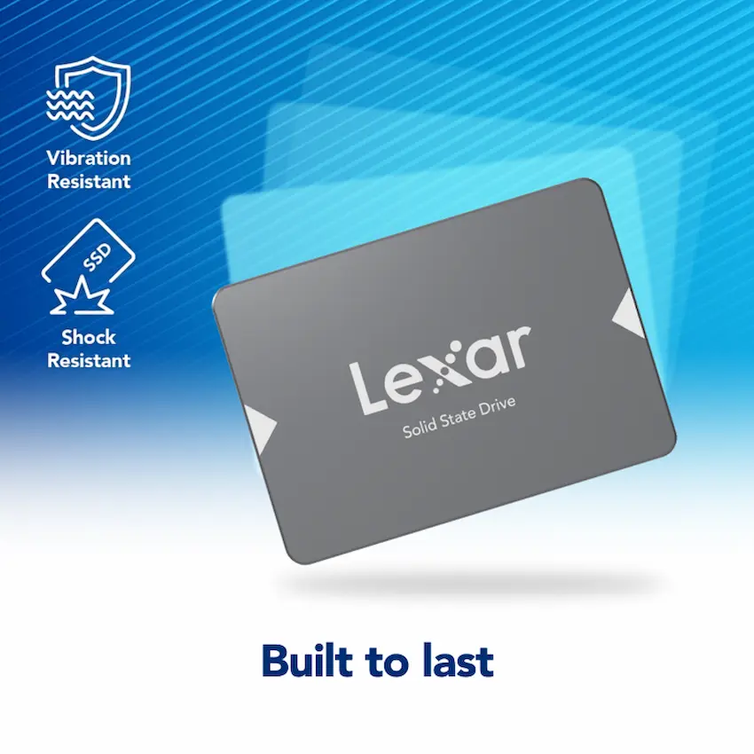 SSD Lexar NS100 256GB 2.5 inch Sata 3 (Read 520MB/s, LNS100-256RB)
