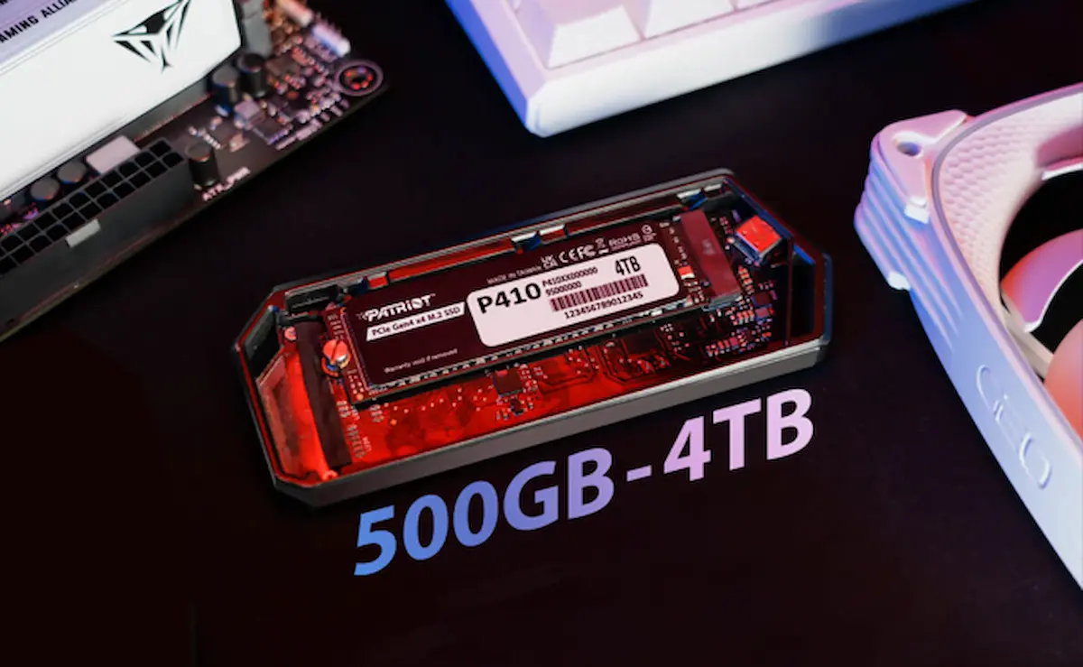 SSD Patriot P410 1TB Gen4x4 M.2 2280 NVMe