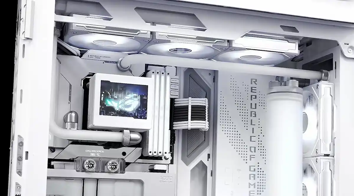 Tản Nhiệt ASUS ROG RYUJIN III WB White