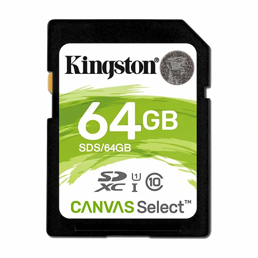 Thẻ nhớ SDXC Kingston Canvas Select Class 64GB – SDS/64GB