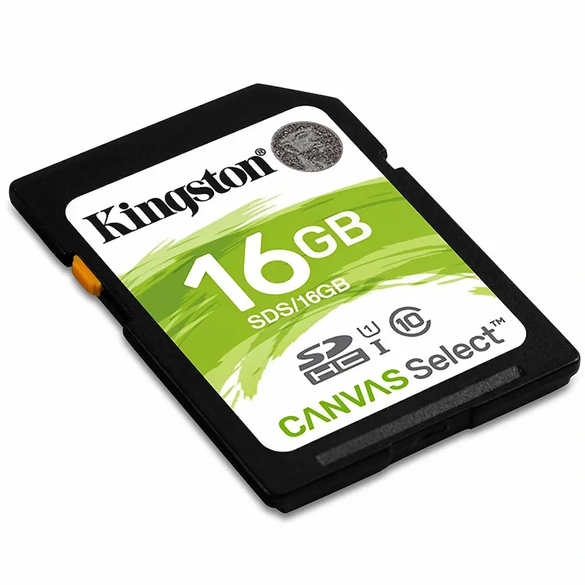 Thẻ nhớ SD Kingston Canvas Select Class 16GB - SDS/16GB