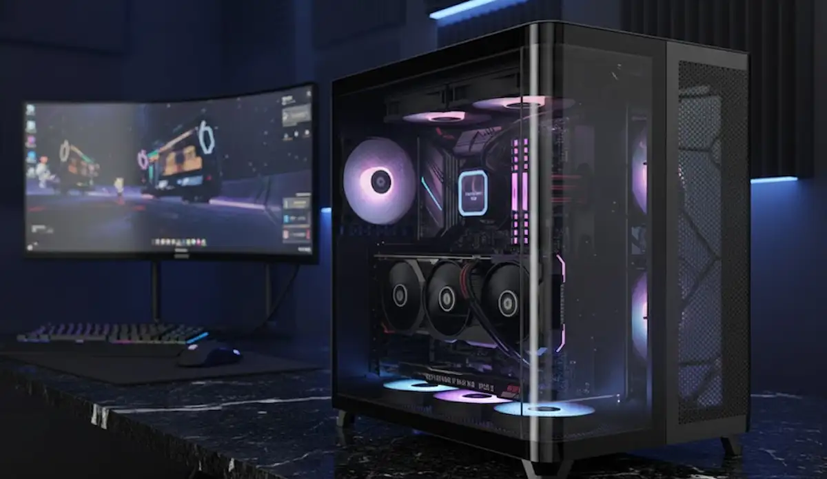 Case Corsair AIR 5400 RS-R ARGB Black