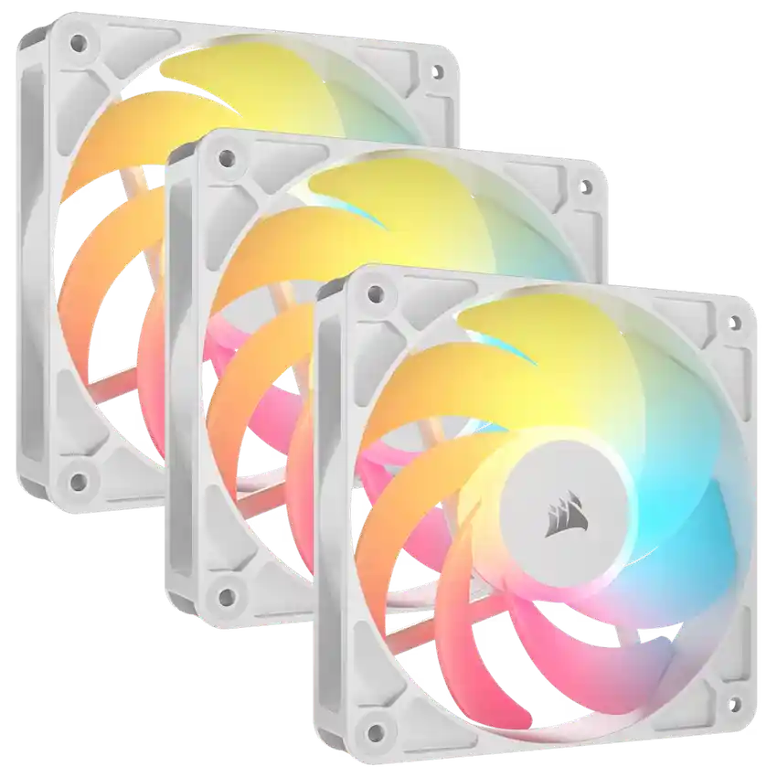 Fan Corsair RS120-R ARGB White (3pcs Pack, CO-9050197-WW)