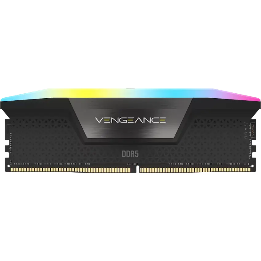 Ram Corsair Vengeance RGB 96GB (2x48GB) 5600MHz DDR5 Black - CMH96GX5M2B5600C40