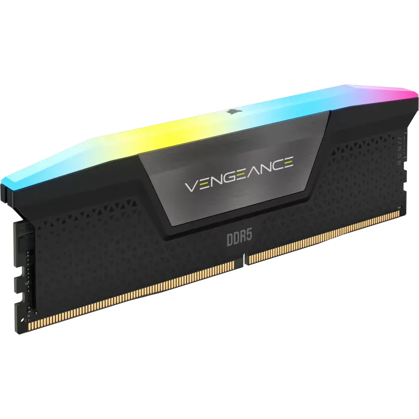 Ram Corsair Vengeance RGB 96GB (2x48GB) 5600MHz DDR5 Black - CMH96GX5M2B5600C40