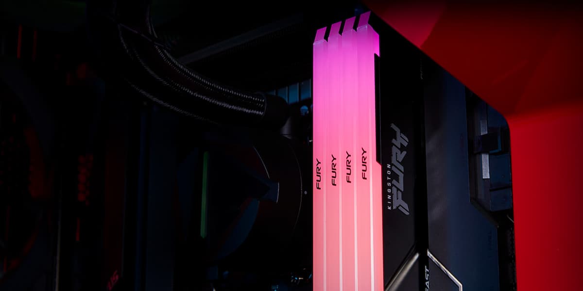 Ram Kingston Fury RGB 16GB 3600MHz Kit