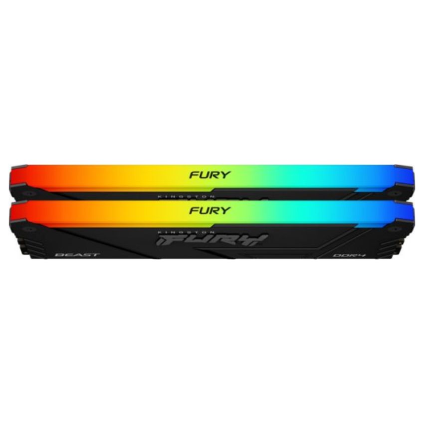 Ram Kingston Fury Beast RGB 32GB (2x16GB) 3200MHz DDR4 – KF432C16BB12AK2/32WP