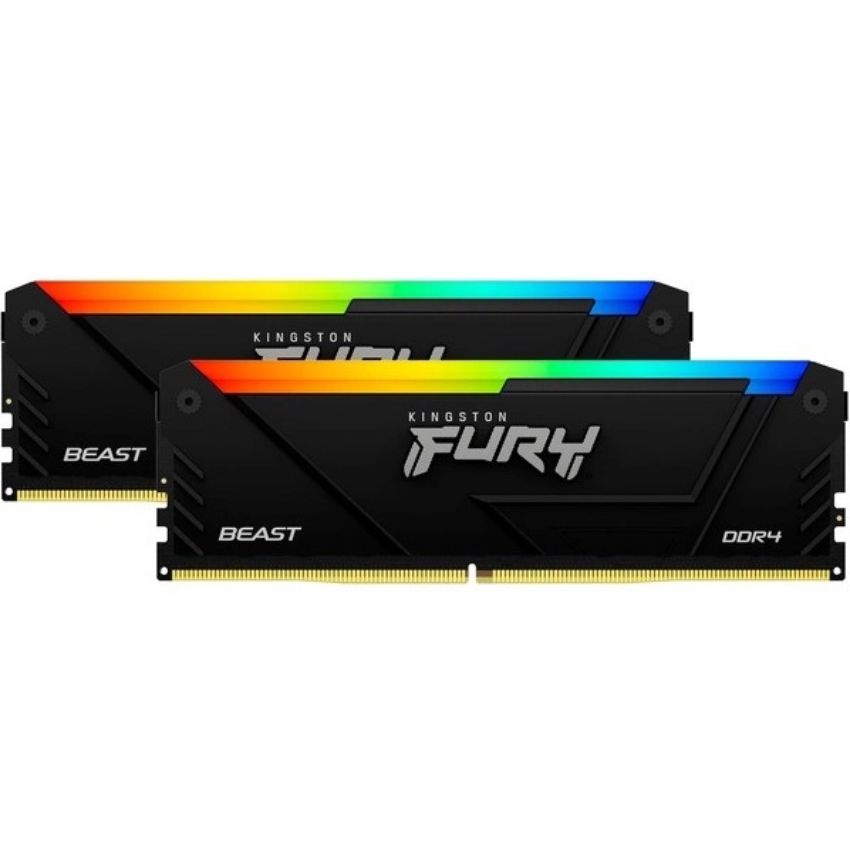 Ram Kingston Fury Beast RGB 64GB (2x32GB) 3600MHz DDR4 – KF436C18BB2AK2/64
