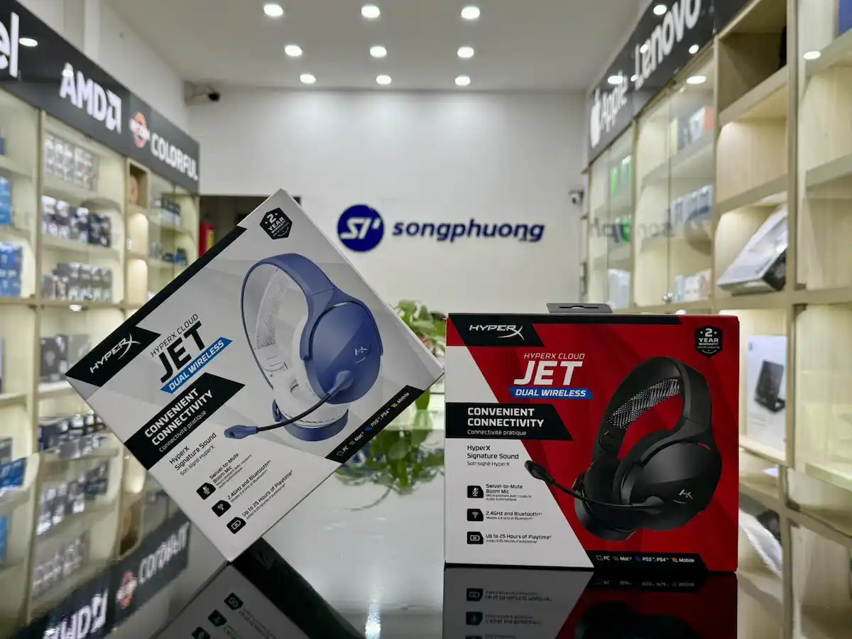 Tai Nghe Kingston HyperX Cloud Jet - Gaming Gears Song Phương