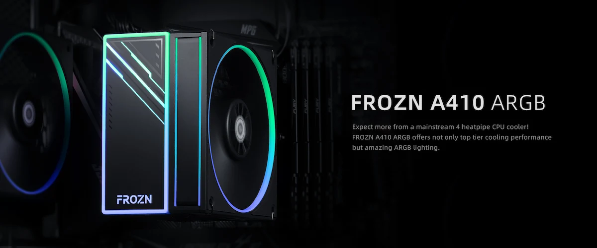 Tản nhiệt khí ID-COOLING FROZN A410 ARGB