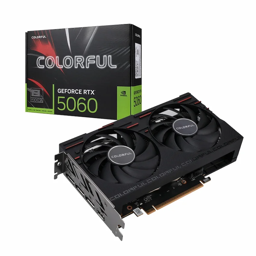 VGA Colorful GeForce RTX 5060 Gaming DUO 8GB-V GDDR7