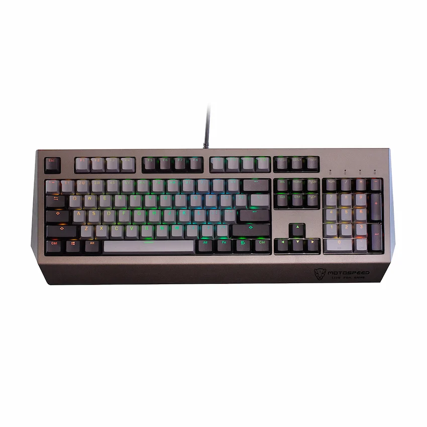 Bàn Phím Cơ Gaming Motospeed CK99 RGB (104 Keys, LED RGB, Red switch)