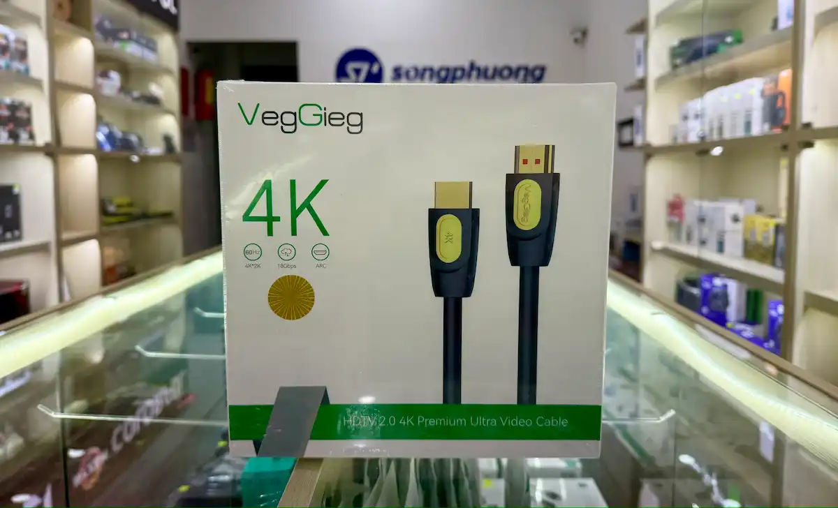Cáp HDMI 4K 2.0 Veggieg V-H211 dài 20m