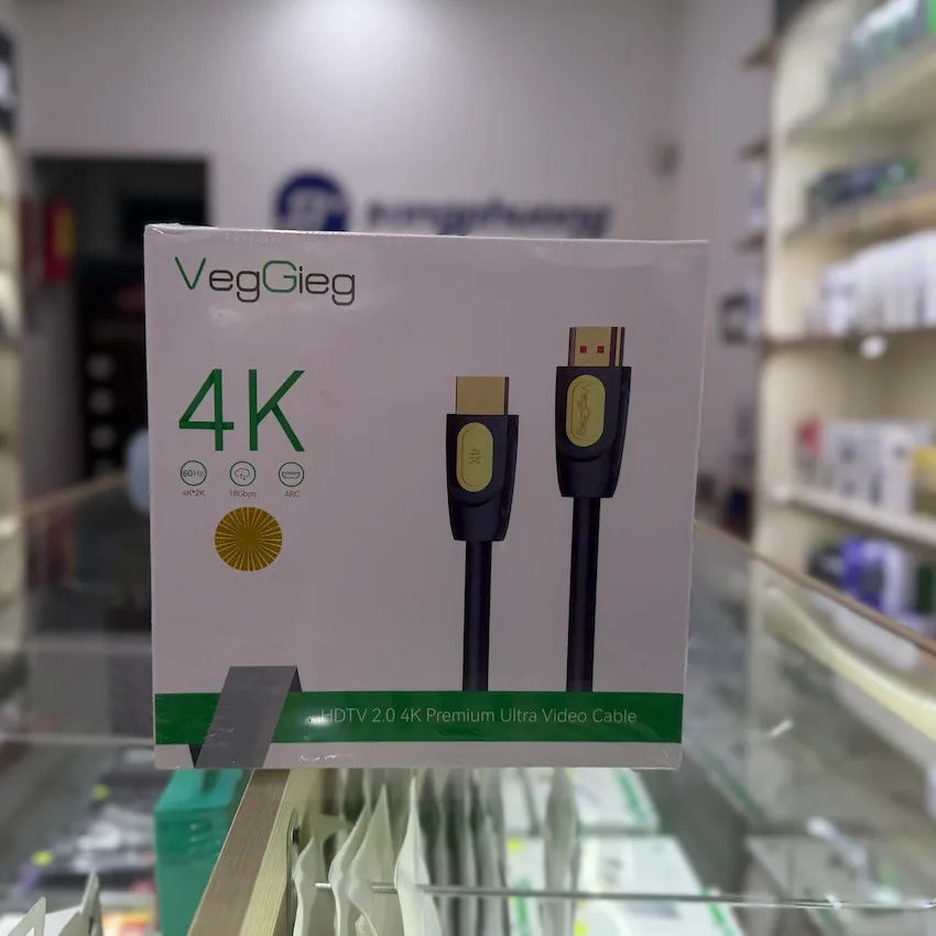 Cáp HDMI 4K 2.0 Veggieg V-H211 dài 20m
