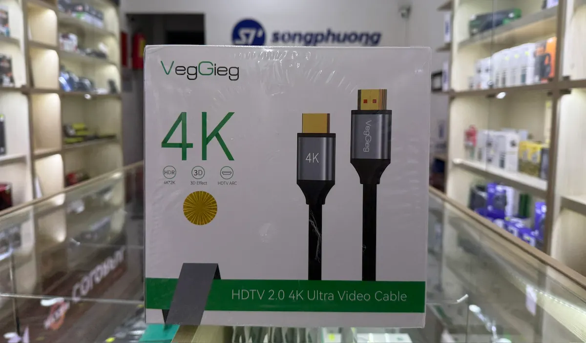 Cáp HDMI 4K 2.0 dài 20m Veggieg V-H307
