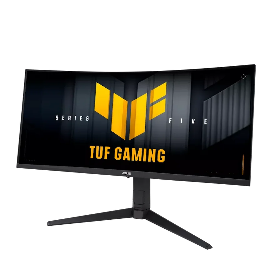 Màn Hình LCD Cong ASUS TUF Gaming VG34WQML5A (34 inch, 3440x1440 WQHD, Fast VA, 250Hz OC, 1500R, 0.5ms, AMD FreeSync, Loa, Gaming AI)