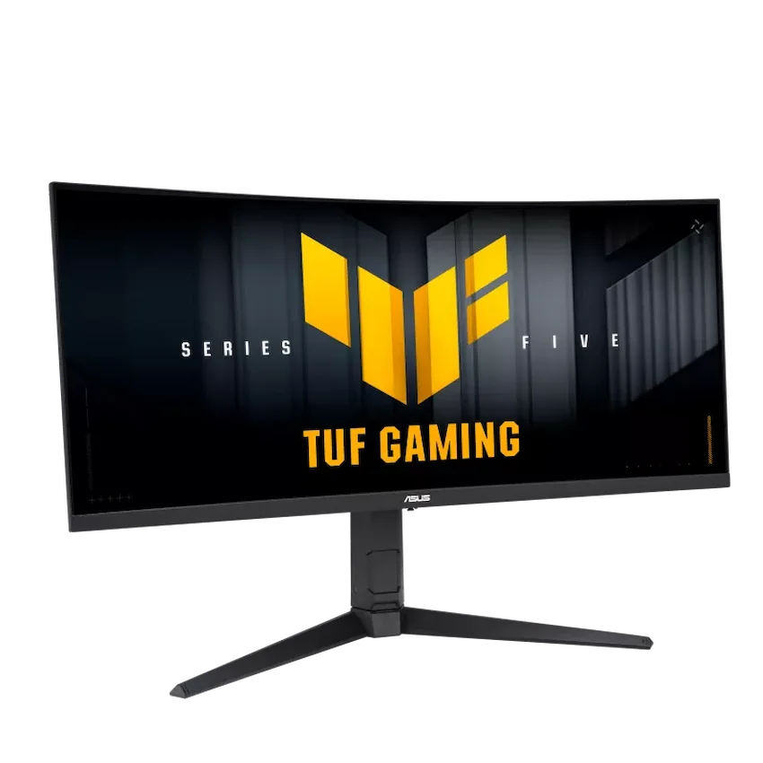 Màn Hình LCD Cong ASUS TUF Gaming VG34WQML5A (34 inch, 3440x1440 WQHD, Fast VA, 250Hz OC, 1500R, 0.5ms, AMD FreeSync, Loa, Gaming AI)