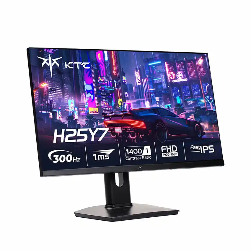 Màn Hình LCD KTC H25Y7 300Hz (24.5 inch,1920×1080 FHD, 300Hz, Fast IPS, 1ms, G-Sync)