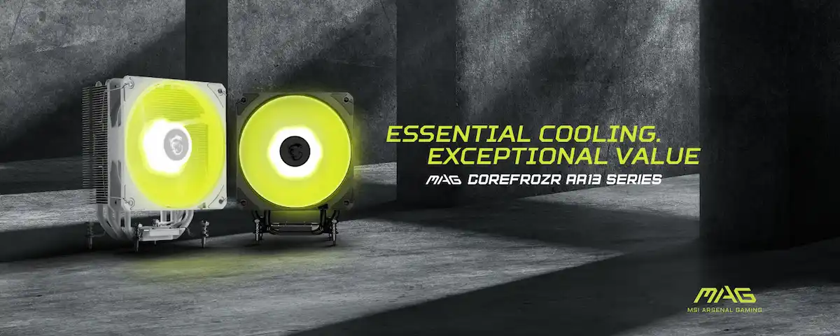 Tản nhiệt khí MSI MAG COREFROZR AA13 White Tản nhiệt khí MSI MAG COREFROZR AA13 White