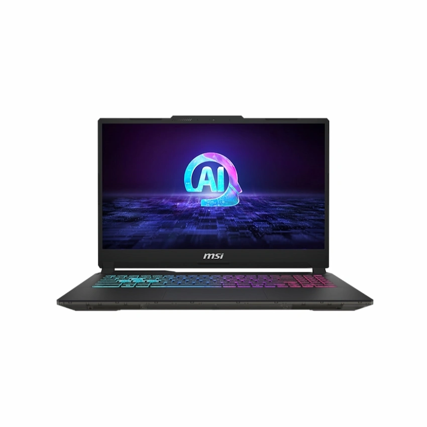 Laptop MSI Cyborg 15 AI A1VEK 245VN (Core Ultra 5 135H, SSD 512GB, Ram 16GB D5, RTX 4050 6GB, 15.6inch FHD 144Hz, Win11, Màu đen, Balo)