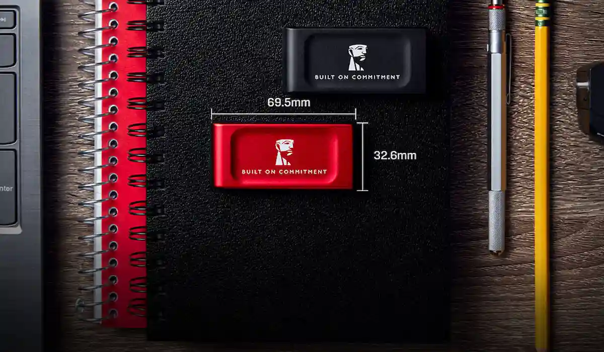 Ổ cứng di động SSD Kingston XS1000 1TB Red Ổ cứng di động SSD Kingston XS1000 1TB Red