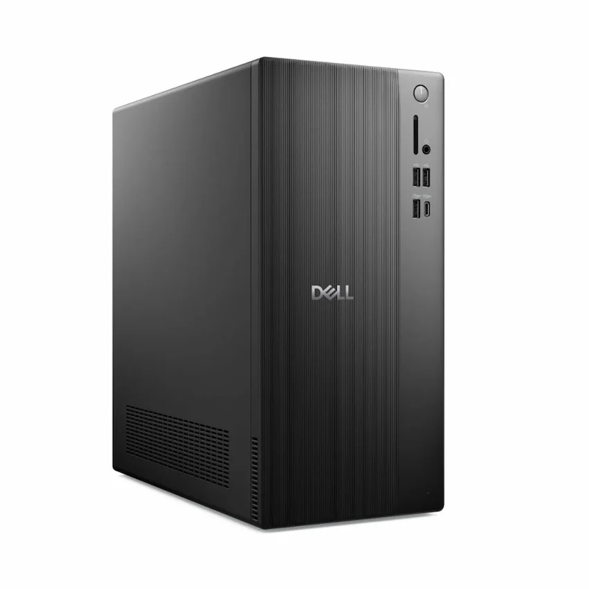 PC Dell Tower ECT1250 W66RY (Core Ultra 7-265, RAM 32GD5, 1TB SSD, BT, KBCopilot, W11SL, 1Y, Đen)