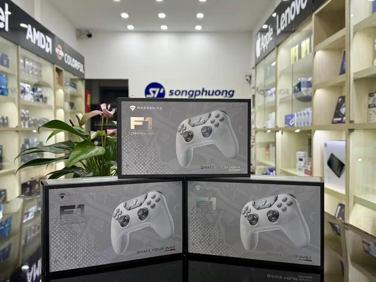 Tay cầm chơi game Machenike F1 - songphuong.vn Tay cầm chơi game Machenike F1