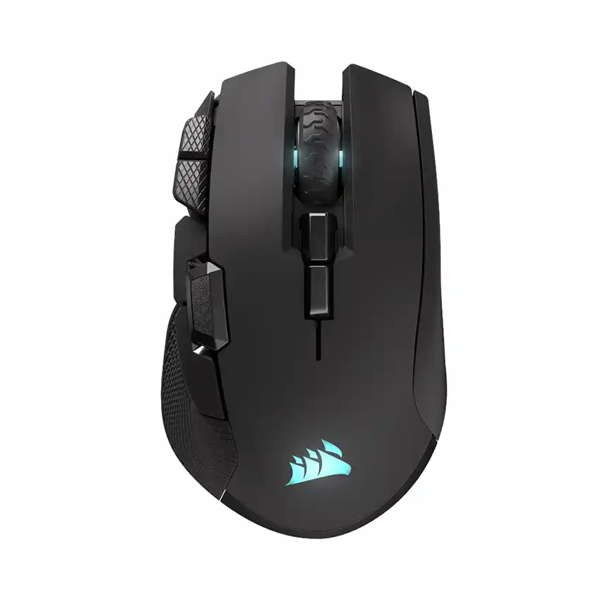 Chuột Corsair IRONCLAW Wireless SE Black RGB (2.4GHz/Bluetooth/USB-C, DPI 26000, CH-9317110-WW)
