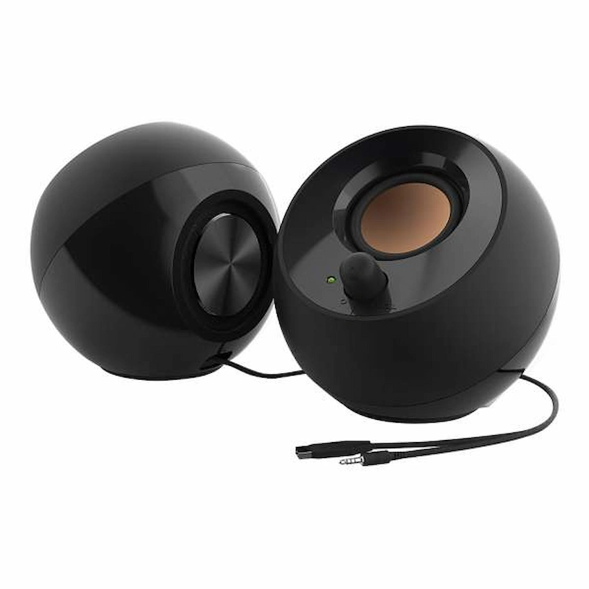 Loa Creative Pebble (Black/White)