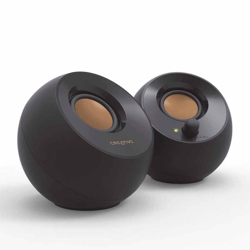 Loa Creative Pebble (Black/White)