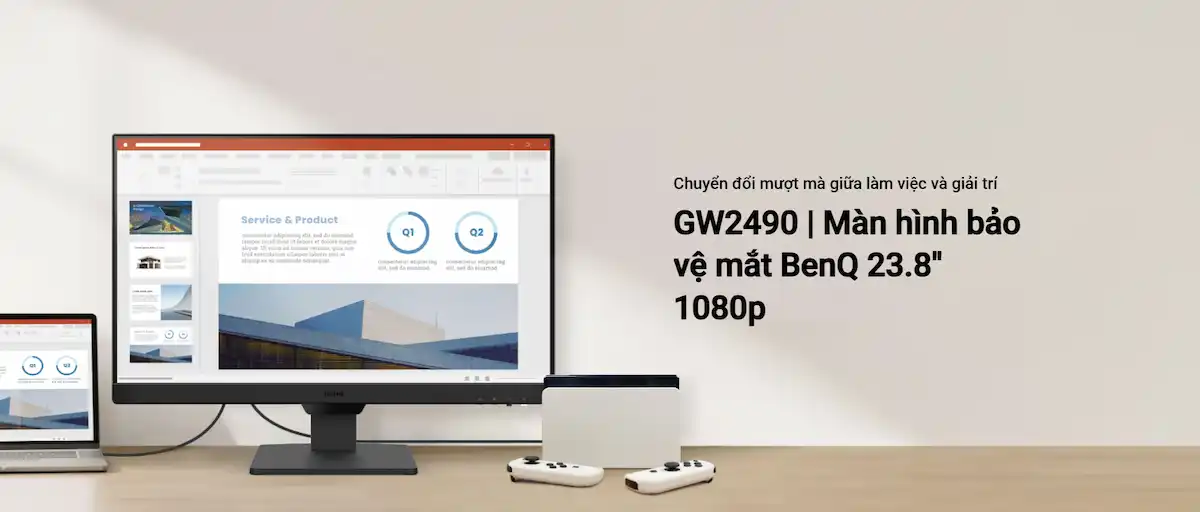 Màn hình LCD BENQ GW2490 IPS 100Hz - songphuong.vn Màn hình LCD BENQ GW2490 IPS 100Hz