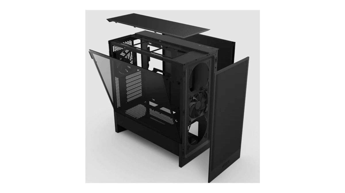 Case NZXT H5 FLOW ALL BLACK V2-songphuong.vn Case NZXT H5 FLOW ALL BLACK V2