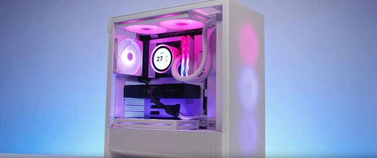 Case NZXT H5 FLOW ALL WHITE V1 -songphuong.vn Case NZXT H5 FLOW ALL WHITE V1