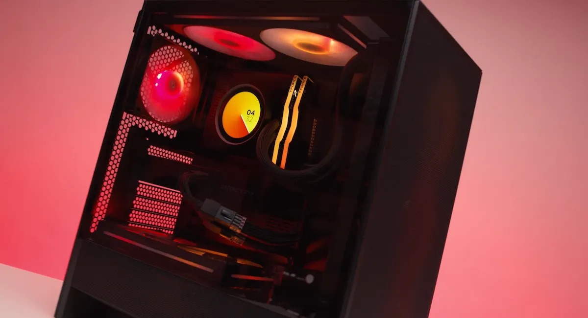 Case NZXT H5 FLOW RGB ALL BLACK V2 Case NZXT H5 FLOW RGB ALL BLACK V2