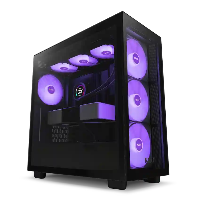 Case NZXT H7 ELITE RGB ALL BLACK – CM-H71EB-02