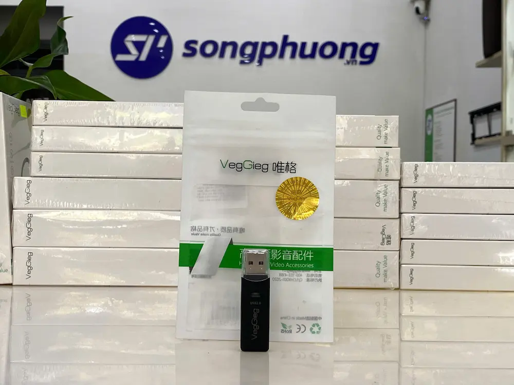 Đầu đọc thẻ USB 2.0 2 in 1 V-C202 -songphuong.vn Đầu đọc thẻ USB 2.0 2 in 1 V-C202