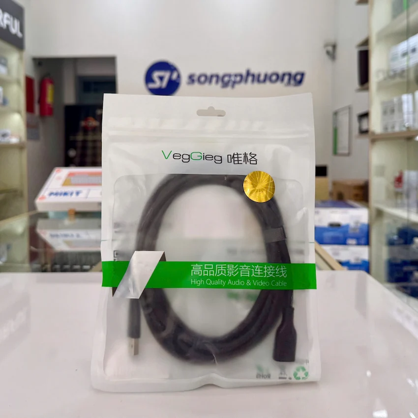 Dây USB nối dài VegGieg V-U317 3m