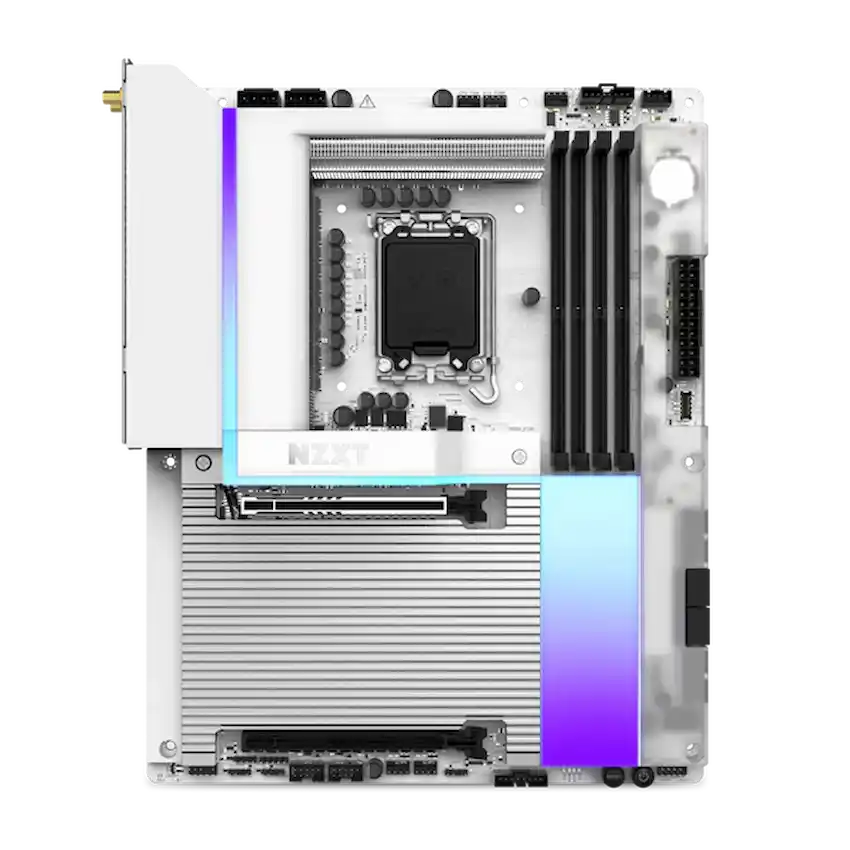 Mainboard NZXT N9 Z890 White DDR5 (ATX, WiFi 7, RGB, LGA 1851, N9-Z89XT-W1)