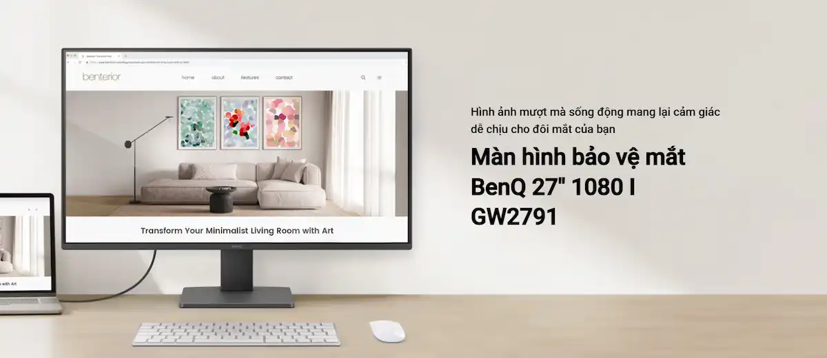 Màn hình LCD BENQ GW2791 IPS 100Hz - songphuong.vn Màn hình LCD BENQ GW2791 IPS 100Hz
