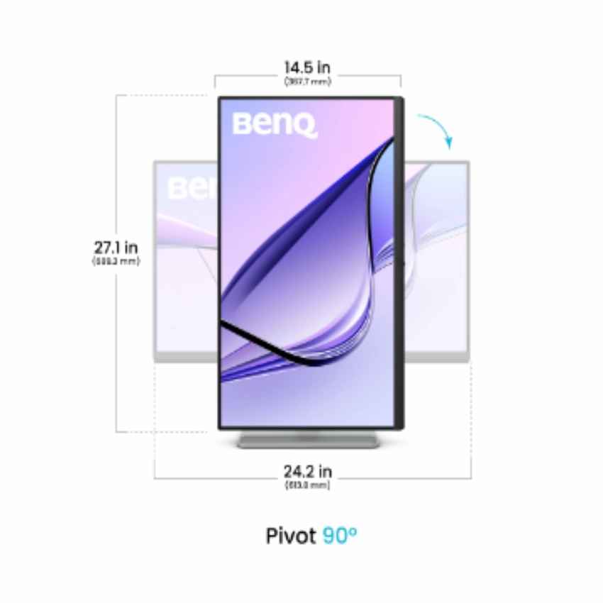 Màn hình LCD BENQ MA270U IPS 4K (27 inch, UHD (3840x2160), IPS, 60Hz, 5ms, sRGB 99%, HDR10)